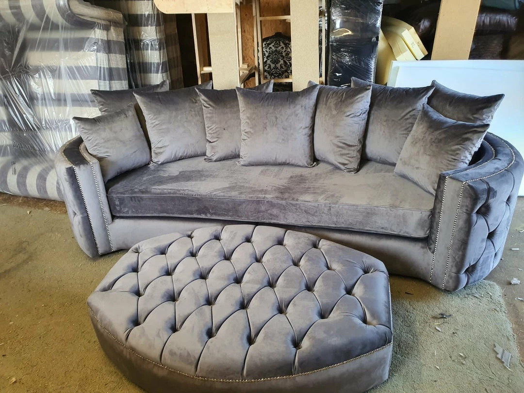 House Of Bling Furniture Boutique Curved London Luxury Sofa. 6 House Of Bling Furniture Boutique Curved London Luxury Sofa.