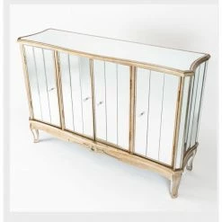 House Of Bling Furniture Boutique Anna Champagne Sideboard Cabinet