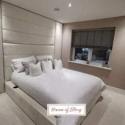 House Of Bling Furniture Boutique Luxury Emma Wallboard Bed