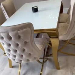 House Of Bling Furniture Dining Tables And Chairs Sets Cambridge Glass Table With Our Marbella Chairs 7 House Of Bling Furniture Dining Tables And Chairs Sets Cambridge Glass Table With Our Marbella Chairs