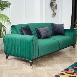 House Of Bling Furniture Boutique Cairo Luxury Sofa In Emerald