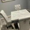 House Of Bling Furniture Boutique Devon Table With Dove Grey Lion Knock Chairs 2 House Of Bling Furniture Boutique Devon Table With Dove Grey Lion Knock Chairs