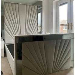 House Of Bling Furniture Boutique Grand Peacock Mirrored Bed 13 House Of Bling Furniture Boutique Grand Peacock Mirrored Bed