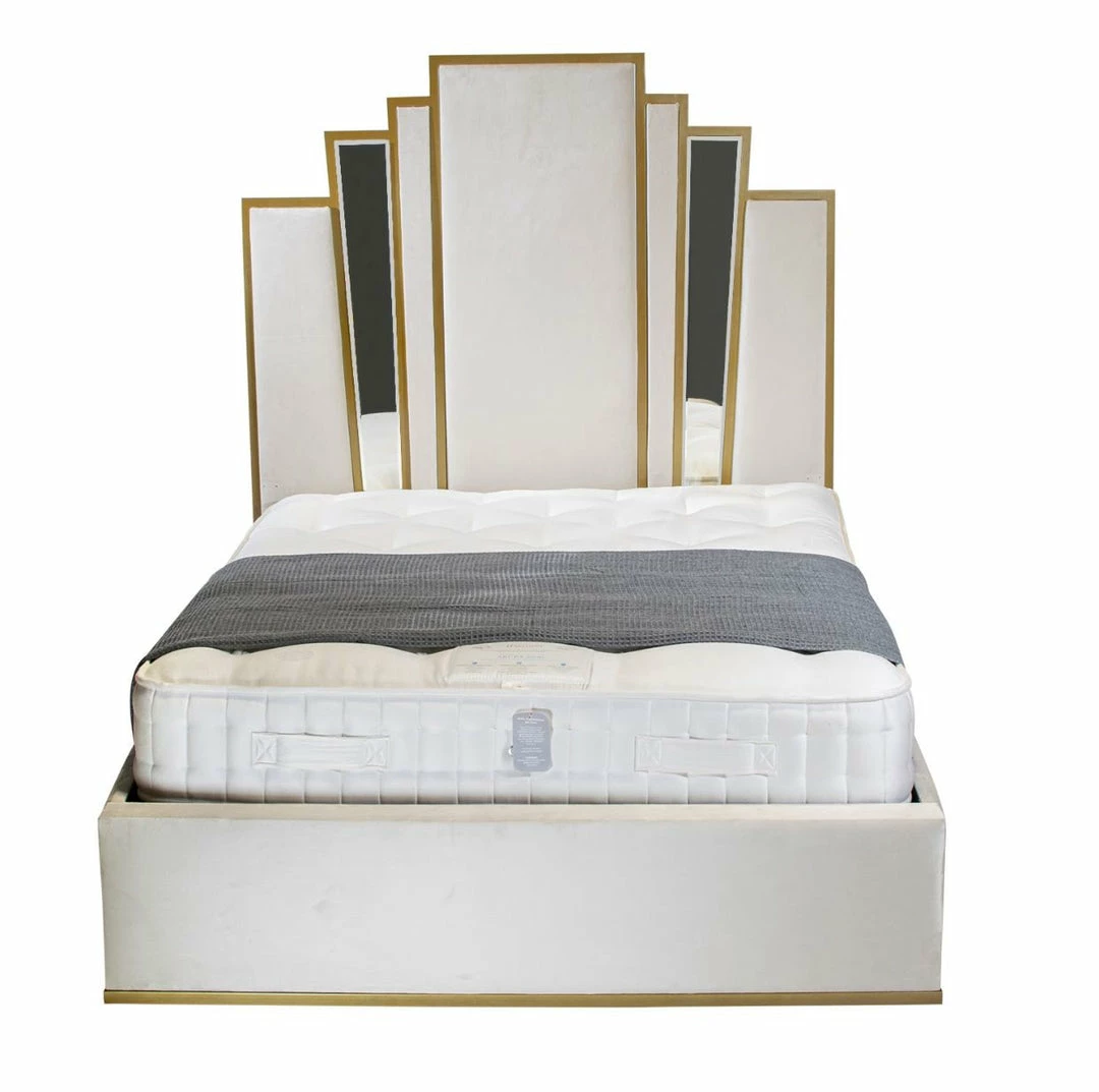 House Of Bling Furniture Boutique Monte Carlo Luxury Metal Trim Bed 3 House Of Bling Furniture Boutique Monte Carlo Luxury Metal Trim Bed