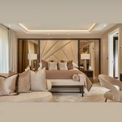 House Of Bling Furniture Boutique Luxury Star Deco Bed Complete With Mirrors