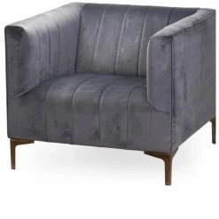 House Of Bling Furniture Boutique Empire Grey 2 And 1 Seater Sofa Set Sofas