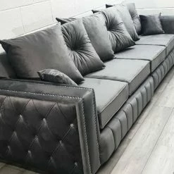 House Of Bling Furniture Boutique Thomas Button Sofa