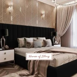 House Of Bling Furniture Boutique Luxury Beds Thomas Linear Panelled Bed 15 House Of Bling Furniture Boutique Luxury Beds Thomas Linear Panelled Bed
