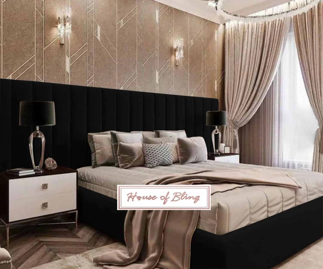 House Of Bling Furniture Boutique Luxury Beds Thomas Linear Panelled Bed 8 House Of Bling Furniture Boutique Luxury Beds Thomas Linear Panelled Bed