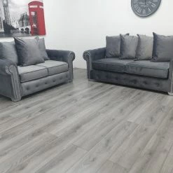 House Of Bling Furniture Boutique Yasmin Chesterfield Sofa Set