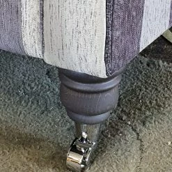 House Of Bling Furniture Boutique Royal Windsor Sofa In Grey