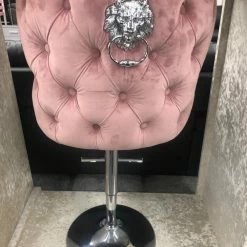 House Of Bling Furniture Boutique Valentino Lion Knock Bar Stools Different Colour Options Available