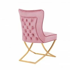 House Of Bling Furniture Boutique Marbella Chair Pink