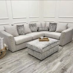 House Of Bling Furniture Corner Sofas Claridge Sofa