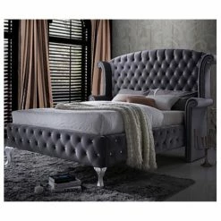 House Of Bling Furniture Boutique Beds Grand Scroll Bed