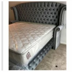 House Of Bling Furniture Boutique Beds Grand Scroll Bed