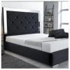 House Of Bling Furniture Boutique Beds Charlie Mirrored Bed Frame.