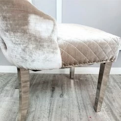 House Of Bling Furniture Boutique Valentino Champagne Velvet Chairs Dining Chairs 9 House Of Bling Furniture Boutique Valentino Champagne Velvet Chairs Dining Chairs