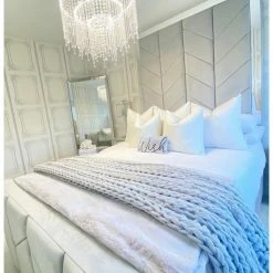 House Of Bling Furniture Boutique Beds Duke Mirrored Bed
