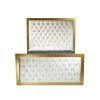 House Of Bling Furniture Boutique Beds Grand Tara Luxury Metal Trim Bed