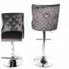 House Of Bling Furniture Boutique Lara Knocker Bar Stools Dark Grey 1 House Of Bling Furniture Boutique Lara Knocker Bar Stools Dark Grey