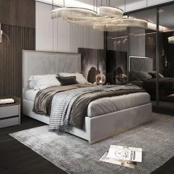 House Of Bling Furniture Boutique Beds Luxury Soho Metal Trim Bed