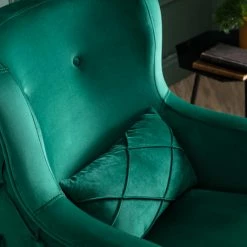 House Of Bling Furniture Boutique Roma Chesterfield Sofa Set In Green French Velvet Sofas