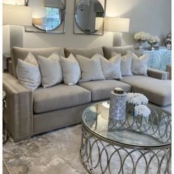 House Of Bling Furniture Boutique Corner Sofas Chelsea L Shape Sofa