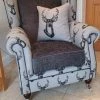 House Of Bling Furniture Boutique Antler Queen Ann Chair