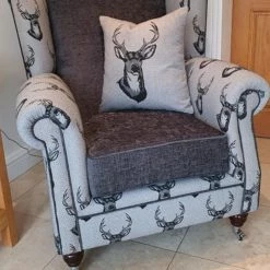 House Of Bling Furniture Boutique Antler Queen Ann Chair