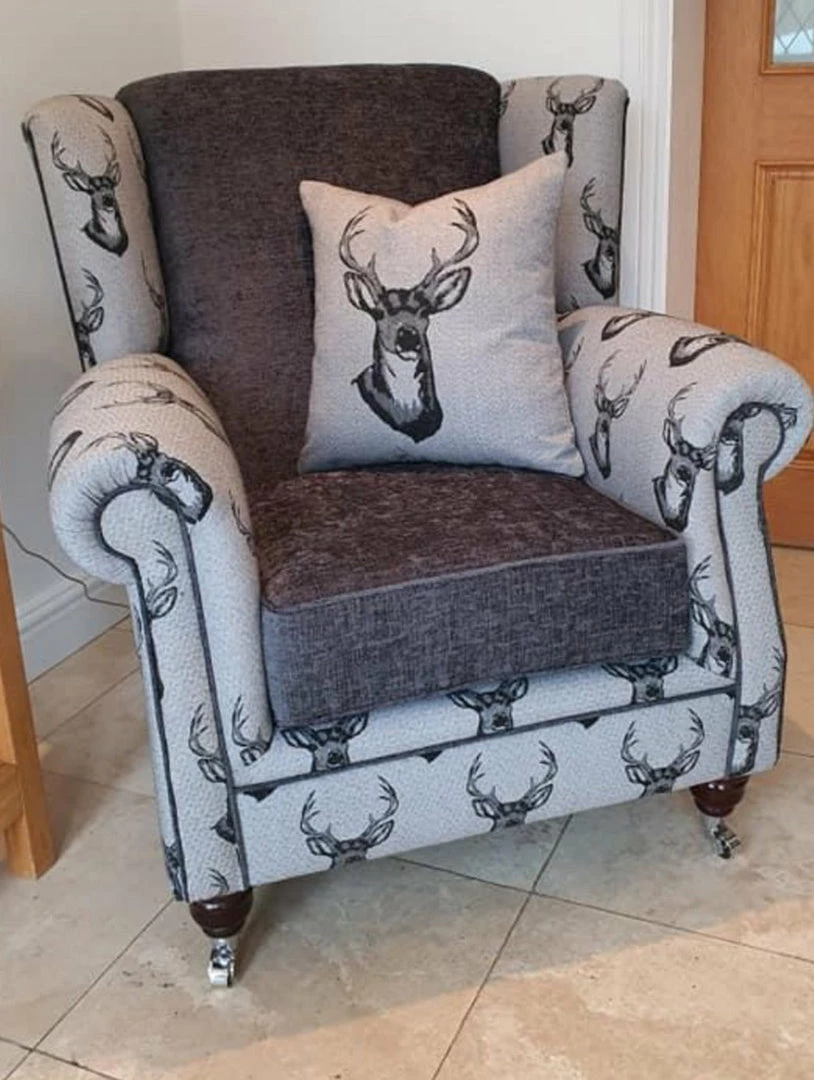 House Of Bling Furniture Boutique Antler Queen Ann Chair 3 House Of Bling Furniture Boutique Antler Queen Ann Chair