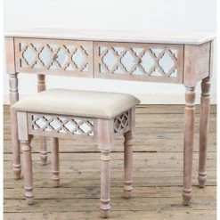 House Of Bling Furniture Boutique Lattice Dressing Table Dressing Tables