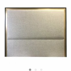 House Of Bling Furniture Boutique Hampton. Gold And Black Trim Headboard Also Available With Bedbase