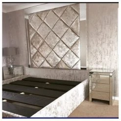 House Of Bling Furniture Boutique Mirrored Cheshire Wall Board Luxury Beds
