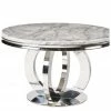 House Of Bling Furniture Boutique Louis Round Marble Table