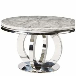 House Of Bling Furniture Boutique Louis Round Marble Table