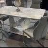 House Of Bling Furniture Boutique Acer Table In White Gloss With Chairs. Dining Tables And Chairs Sets
