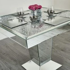 House Of Bling Furniture Boutique Elegance Crushed Diamond Table Small