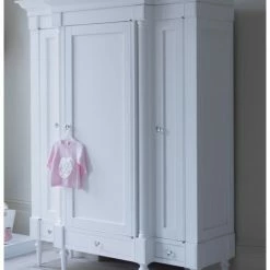 House Of Bling Furniture Boutique Nursery Furniture Belle Armoire Triple Wardrobe