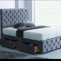 House Of Bling Furniture Boutique Beds Louis Sleigh Divan