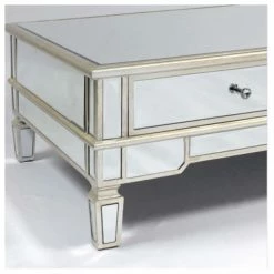 House Of Bling Furniture Boutique Valencia Antique Silver Coffee Table Coffee Tables