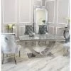 House Of Bling Furniture Boutique Dining Tables And Chairs Sets Madrid Marble Table With Knocker Chairs