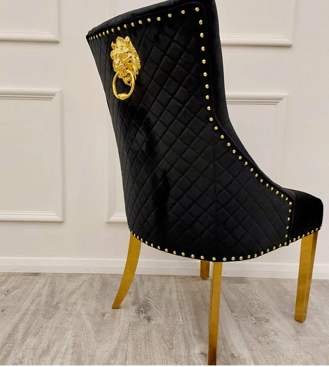 House Of Bling Furniture Cambridge Dining Table1.3 Gold With Glass Top Dining Tables 5 House Of Bling Furniture Cambridge Dining Table1.3 Gold With Glass Top Dining Tables