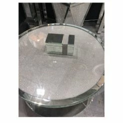 House Of Bling Furniture Boutique Glamour Sparkle Round Coffee Table Coffee Tables