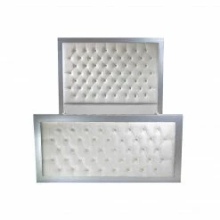 House Of Bling Furniture Boutique Grand Tara Luxury Metal Trim Bed