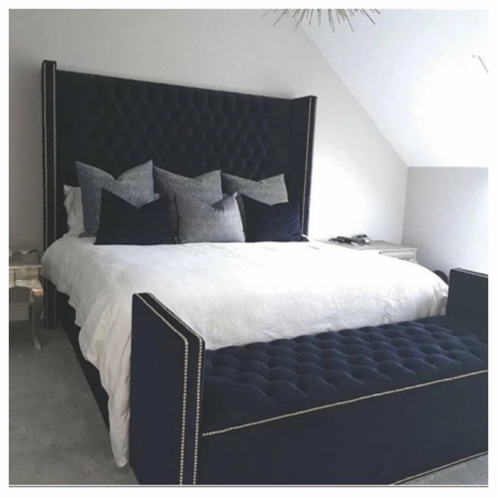 House Of Bling Furniture Boutique Royal Studded Chelsea Wing Bed.. Beds 3 House Of Bling Furniture Boutique Royal Studded Chelsea Wing Bed.. Beds