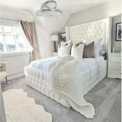 House Of Bling Furniture Boutique Luxury Beds Grand Jarvis Wing Bed