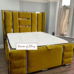 House Of Bling Furniture Boutique Luxury Ryan Wing Bed