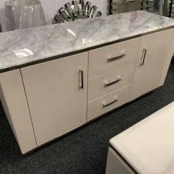 House Of Bling Furniture Boutique Essex Marble Sideboard