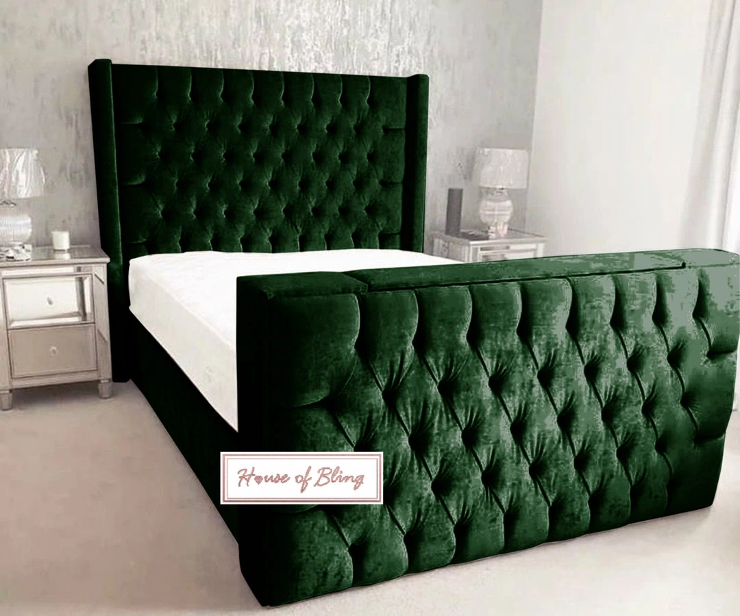 House Of Bling Furniture Boutique Luxury Beds Royal Chelsea TV Bed 5 House Of Bling Furniture Boutique Luxury Beds Royal Chelsea TV Bed